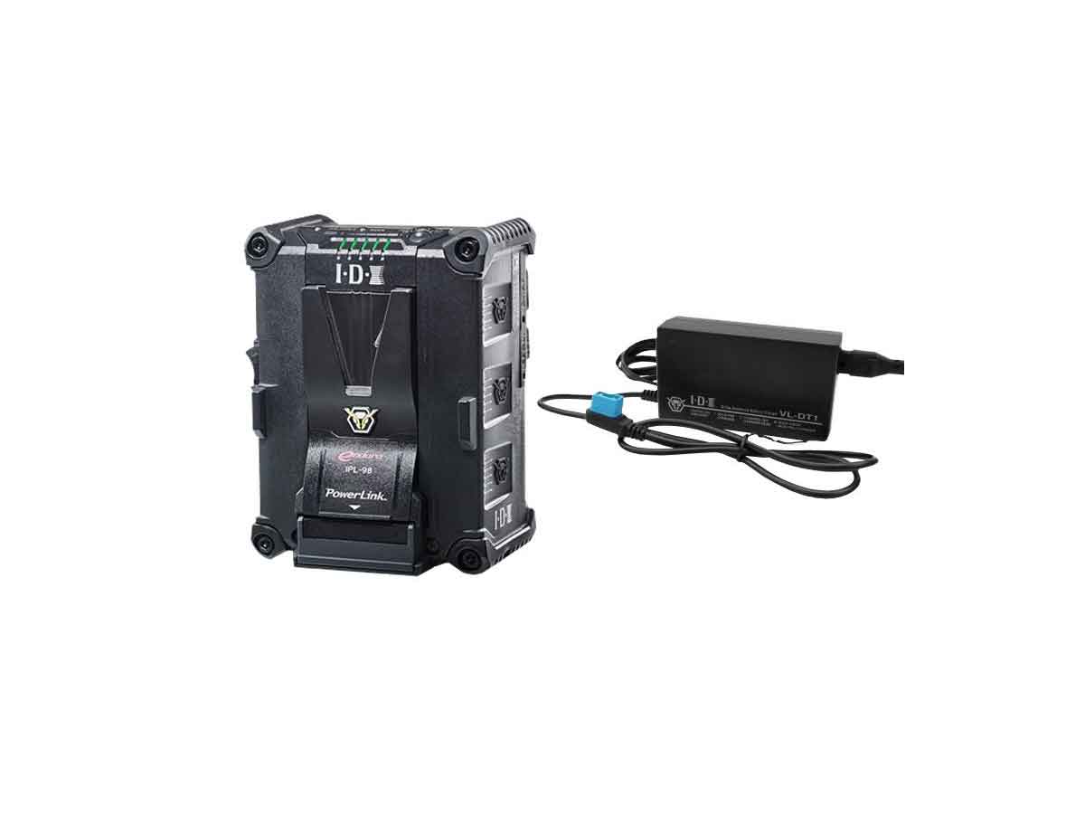 IDX IPL-98 Battery and VL-DT1 Advanced D-Tap Charger Kit
