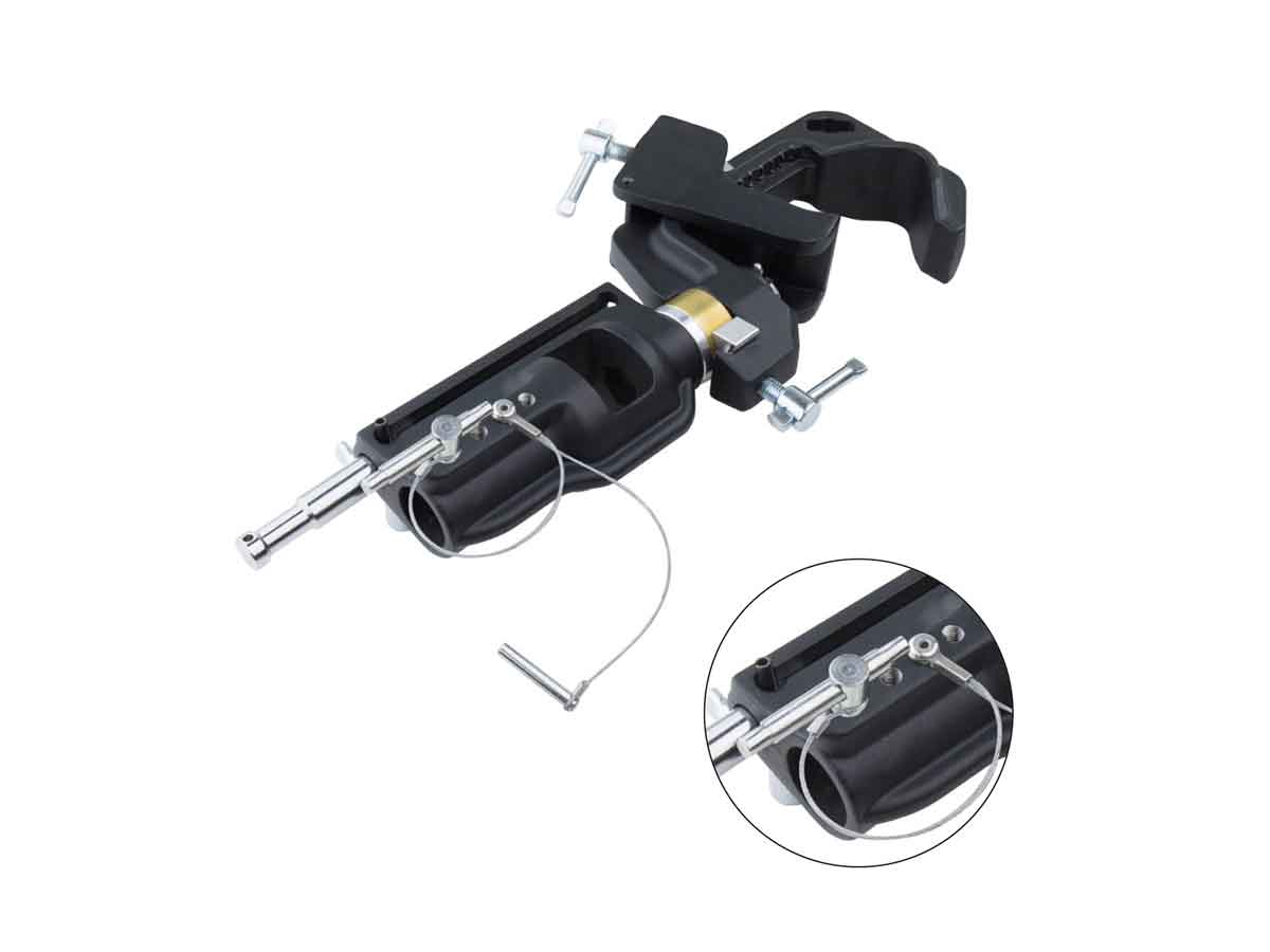 Kupo Swiveling Pipe Clamp w/ Universal Head