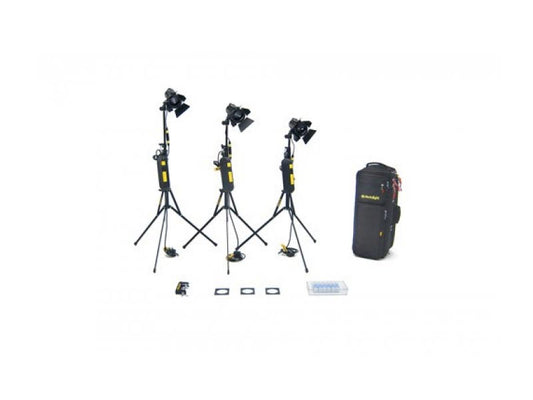 Dedolight 3 HEAD 150w Basic Dimmer Kit Soft Case