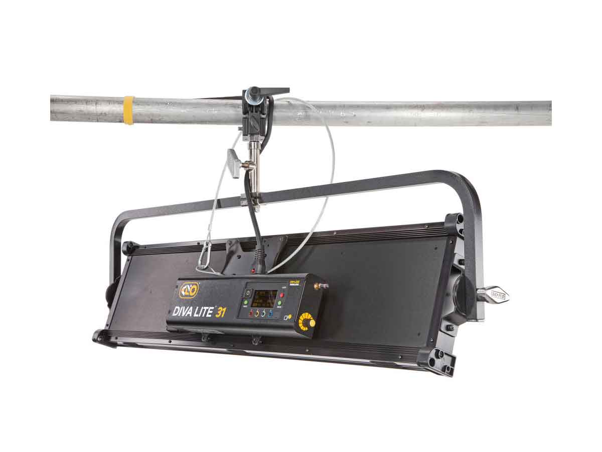Kino Flo Diva-Lite 31 LED DMX Yoke Mount, Univ