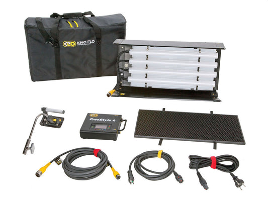 Kino Flo FreeStyle T24 LED DMX Kit (1-Unit), Univ w/ Soft Case