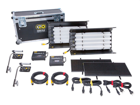 Kino Flo FreeStyle T24 LED DMX Interview Kit (2-Unit), Univ