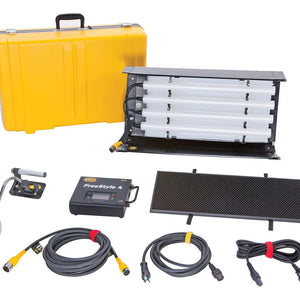Kino Flo FreeStyle T24 LED DMX Kit (1-Unit), Univ w/ Travel Case