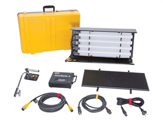 Kino Flo FreeStyle T24 LED DMX Kit (1-Unit), Univ w/ Travel Case