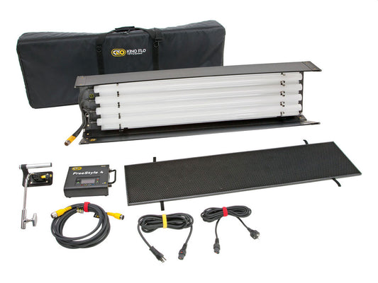 Kino Flo FreeStyle T44 LED DMX Kit (1-Unit), Univ w/ Soft Case