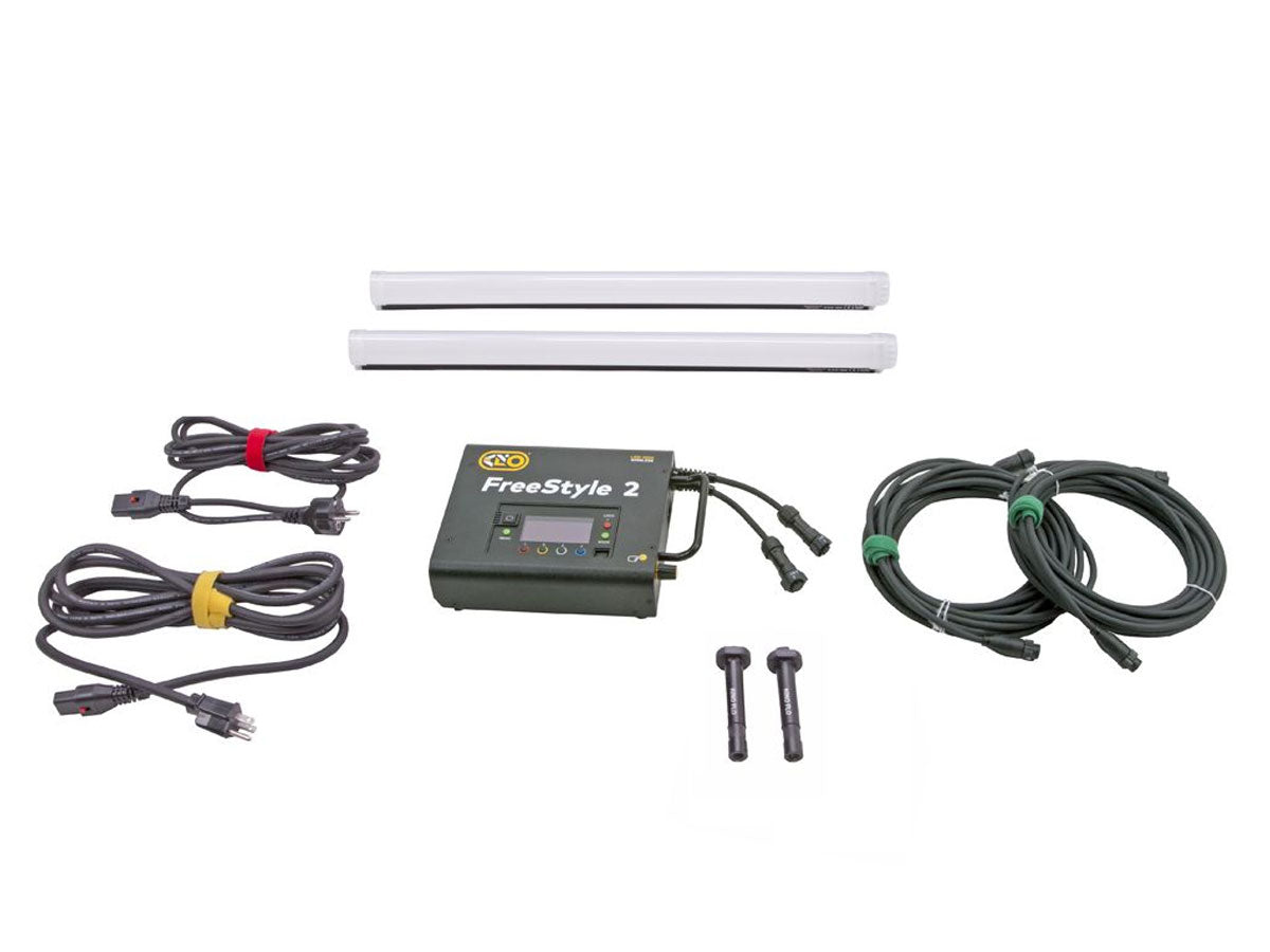 FreeStyle 2ft LED DMX System (2-Tube), Univ (Tubes Only)