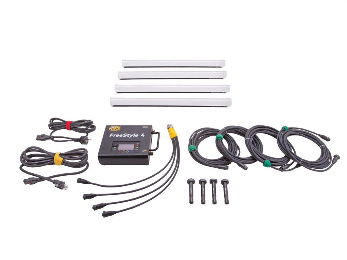 Kino Flo FreeStyle 2ft LED DMX System (4-Tube), Univ (Tubes Only)