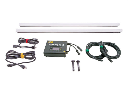 Kino Flo FreeStyle 4ft LED DMX System (2-Tube), Univ (Tubes Only)