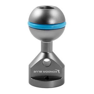 Kondor Blue 3/8" Ball Head with Arri Locating Pins for Magic Arms - Space Grey