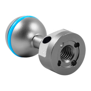 Kondor Blue 3/8" Ball Head with Arri Locating Pins for Magic Arms - Space Grey
