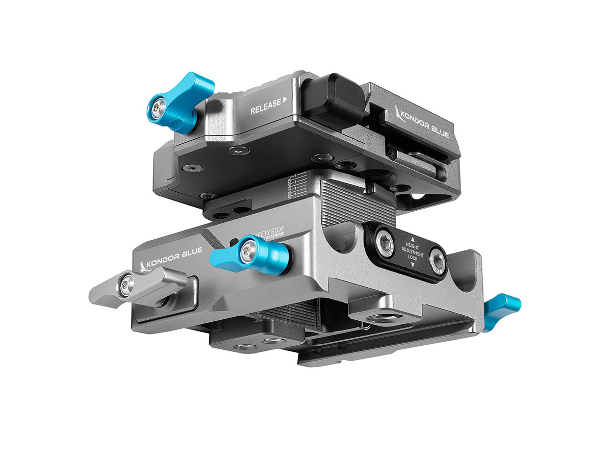 Kondor Blue 501 Adjustable Baseplate - 501 QR (Space Grey)