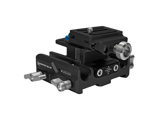 Kondor Blue 501 Adjustable Baseplate - Arca QR (Raven Black)