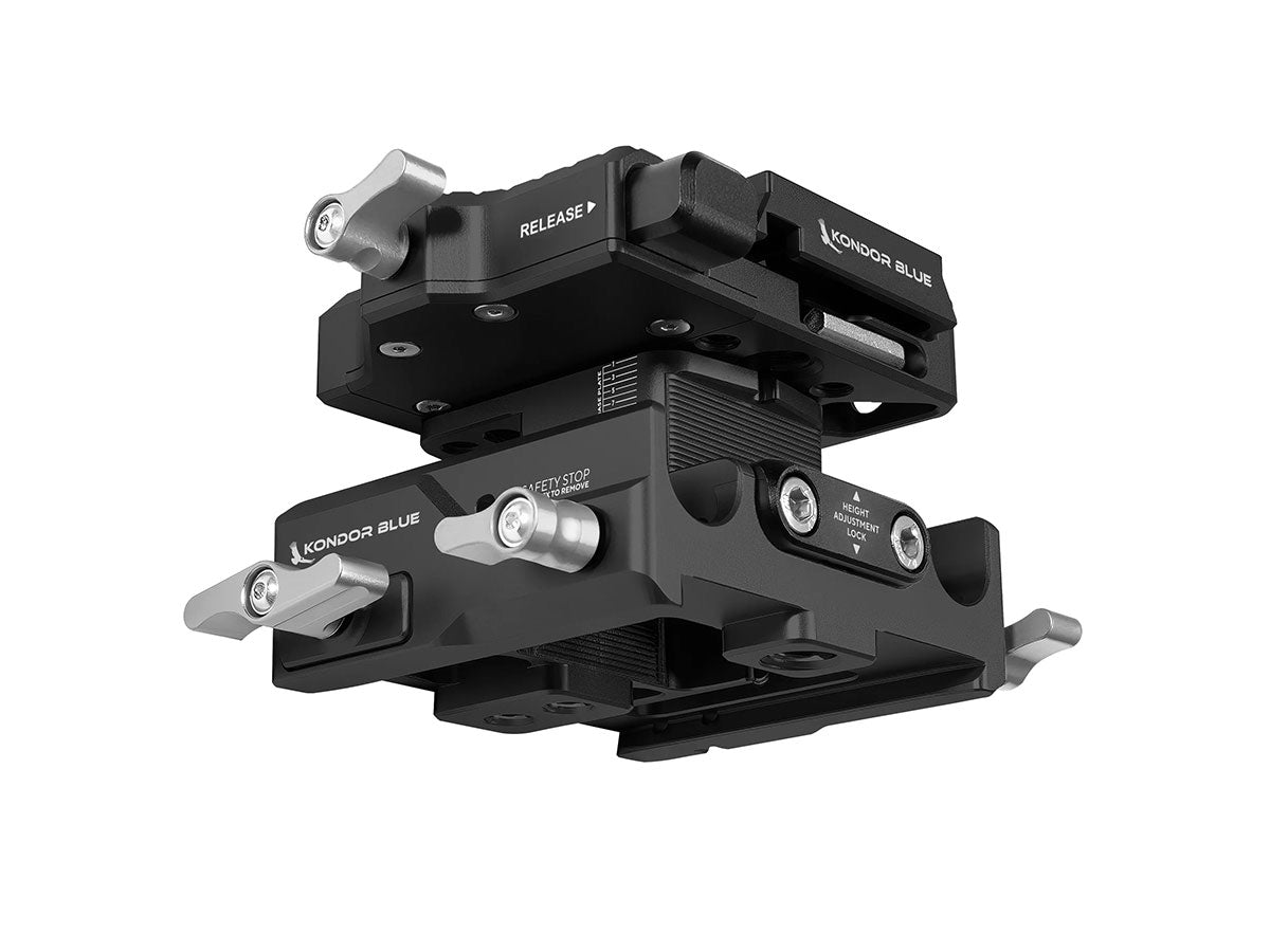 Kondor Blue 501 Adjustable Baseplate - 501 QR (Raven Black)
