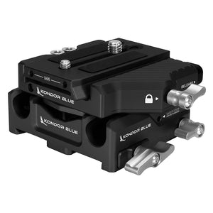 Kondor Blue 501 Adjustable Baseplate - 501 QR (Raven Black)