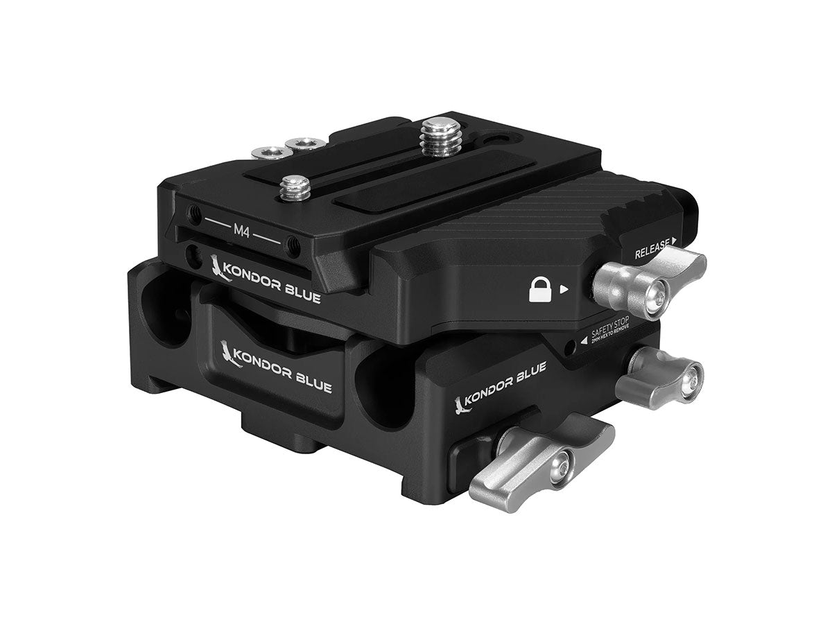 Kondor Blue 501 Adjustable Baseplate - 501 QR (Raven Black)