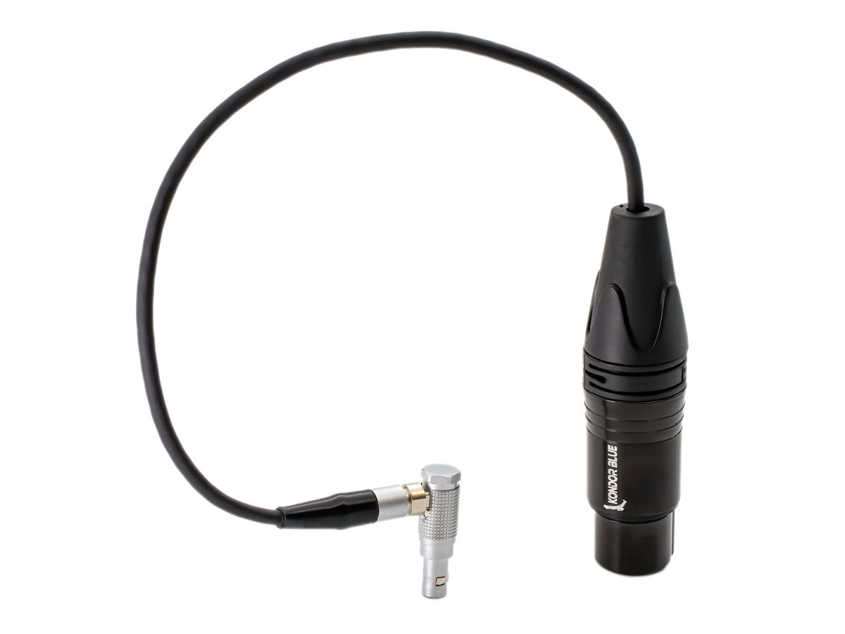 Kondor Blue 5 Pin LEMO to XLR Audio Cable for ALEXA Mini/RED Raptor/Z CAM