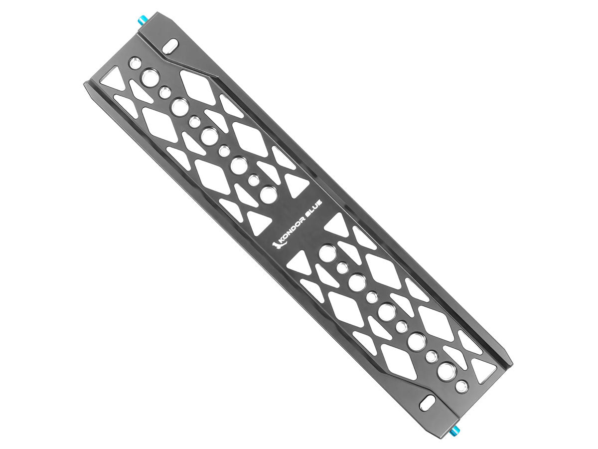 Kondor Blue 12" ARRI Lightweight Dovetail Plate - Space Gray