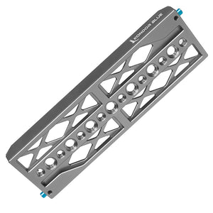 Kondor Blue 12" ARRI Lightweight Dovetail Plate - Space Gray