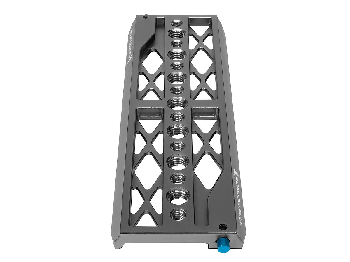 Kondor Blue 12" ARRI Lightweight Dovetail Plate - Space Gray