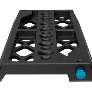 Kondor Blue 12" ARRI Lightweight Dovetail Plate - Raven Black