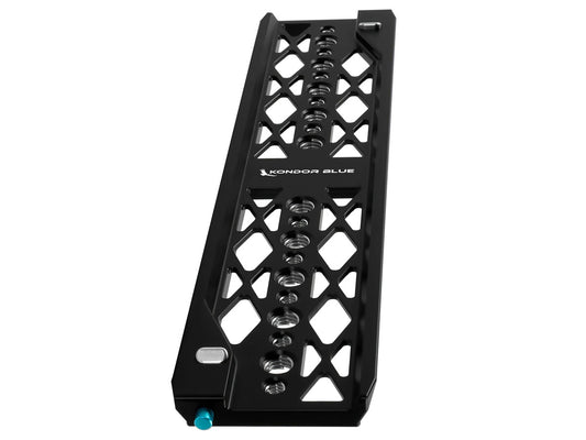 Kondor Blue 12" ARRI Lightweight Dovetail Plate - Raven Black