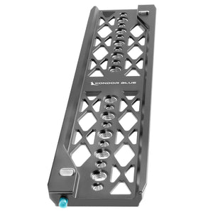 Kondor Blue 12" ARRI Lightweight Dovetail Plate - Space Gray