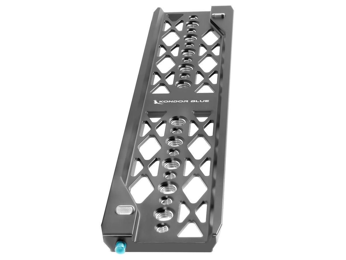 Kondor Blue 12" ARRI Lightweight Dovetail Plate - Space Gray