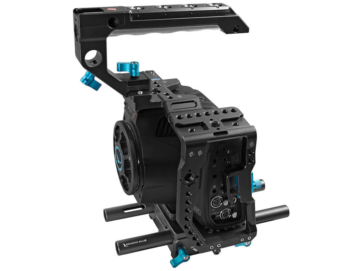 Kondor Blue Blackmagic Pocket 6K Pro Base Rig - Black