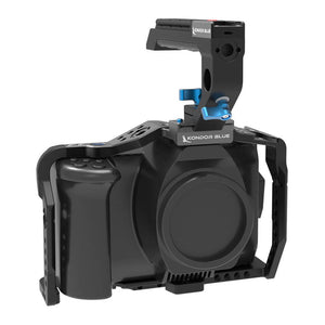 Kondor Blue Blackmagic Pocket 6K Pro Cage (Top Handle) - Black