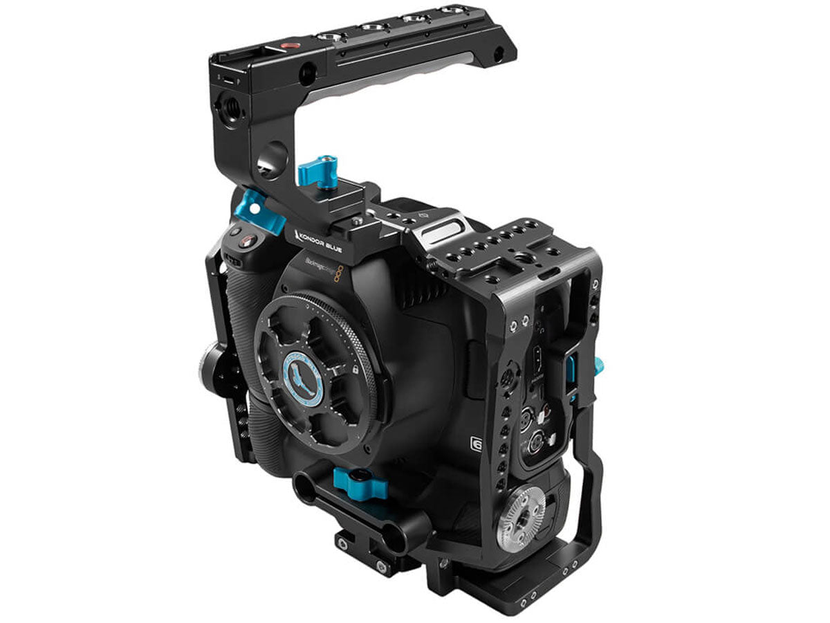 Kondor Blue BMPCC 6K Pro Cage Battery Grip - Black