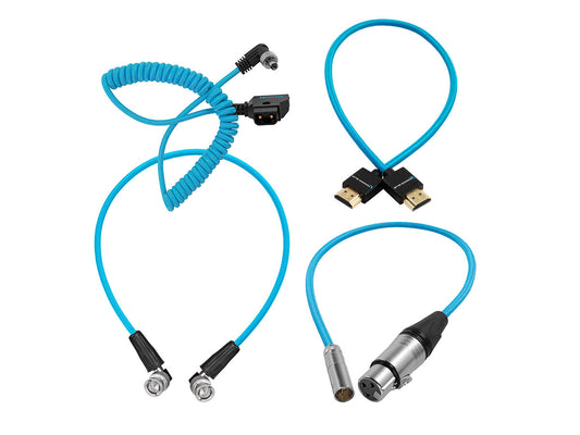 Kondor Blue Blackmagic Video Assist Cable Pack for On-Camera Monitor