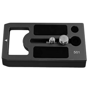Kondor Blue Manfrotto 501 Plate - Raven Black