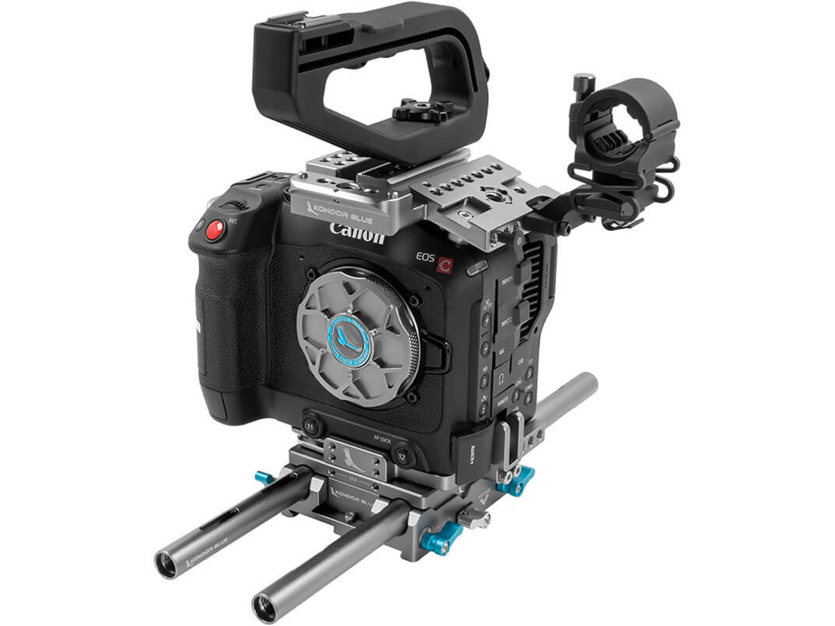 Kondor Blue Canon C70 Cinema Base Rig - Space Grey