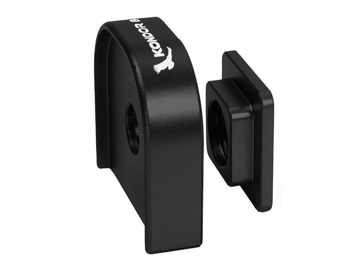 Kondor Blue Cold Shoe to Mini QR Plate Adapter Cradle