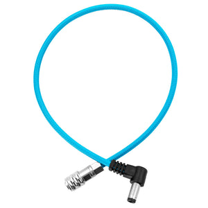 Kondor Blue 14" Male DC 5.5/2.5 to BMPCC 4K/6K Pro Power Cable - Blue