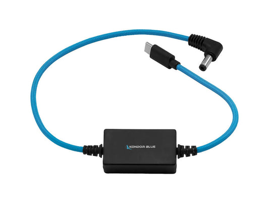 Kondor Blue 16" DC to USB-C Power Delivery Cable for R5C/FX3