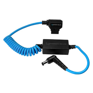 Kondor Blue Coiled D-Tap to 19.5V Regulated DC for Sony FX9/FX6