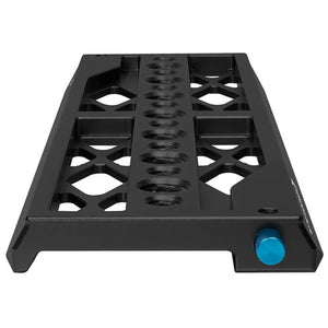 Kondor Blue 8" Lightweight Dovetail Plate for ARRI - Black