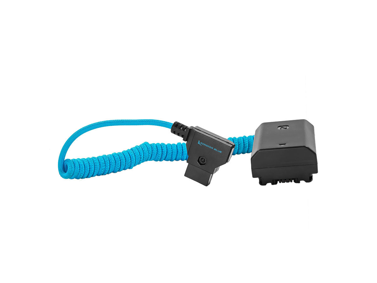 Kondor Blue D-Tap to Sony A7SIII/A7IV NP-FZ100 Dummy Battery Cable (Blue)