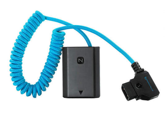 Kondor Blue D-Tap to Sony A7SIII/A7IV NP-FZ100 Dummy Battery Cable (Blue)