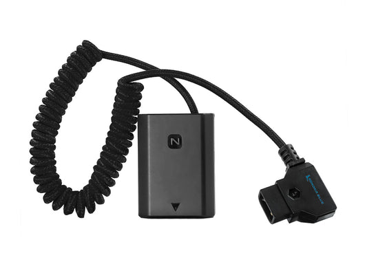 Kondor Blue D-Tap to Sony A7SIII/A7IV NP-FZ100 Dummy Battery Cable - Black