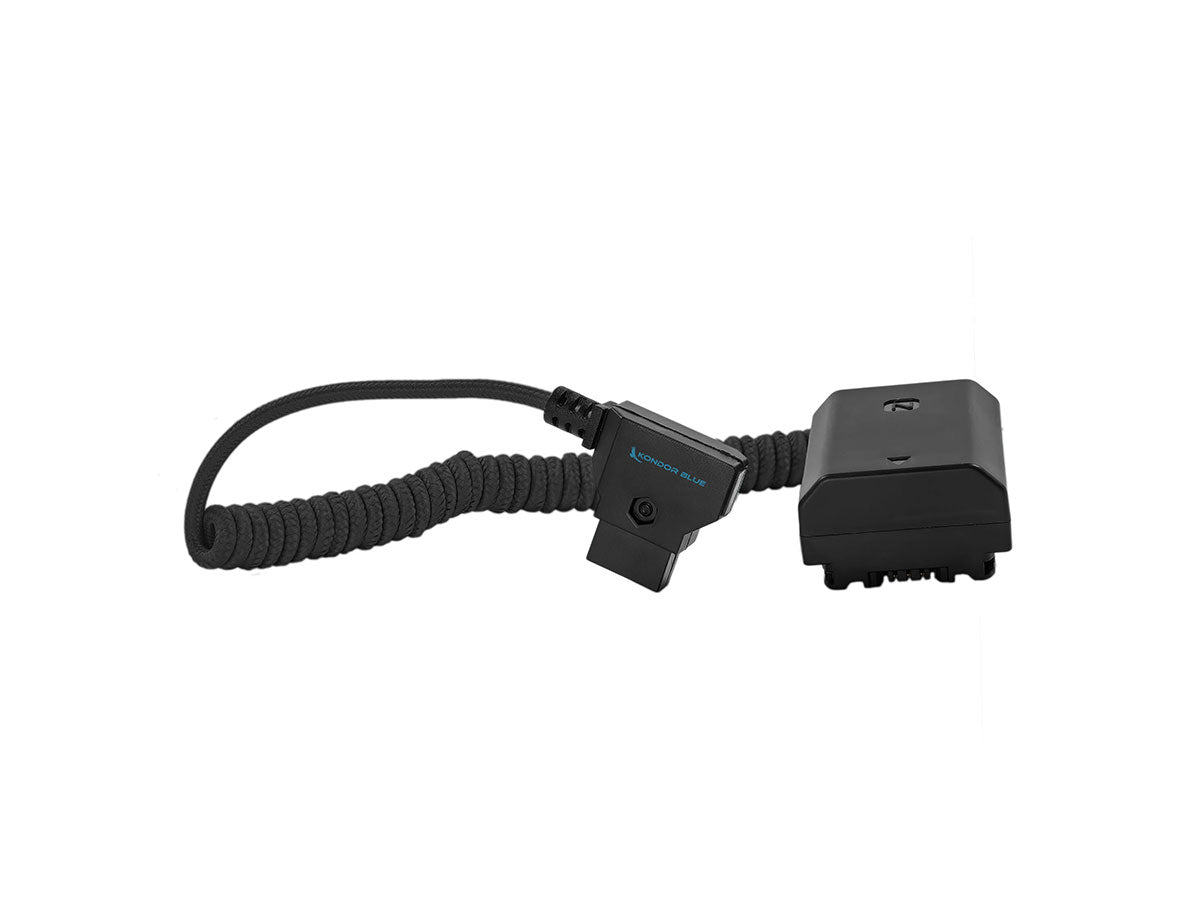 Kondor Blue D-Tap to Sony A7SIII/A7IV NP-FZ100 Dummy Battery Cable - Black