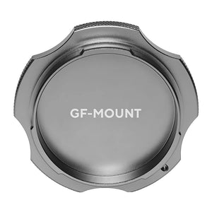Kondor Blue Fujifilm GF Cine Cap - Metal Body Cap for Camera Lens Port (Space Gray)