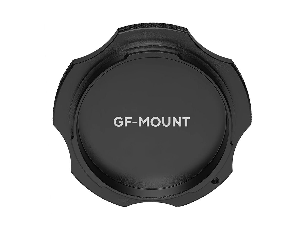 Kondor Blue Fujifilm GF Cine Cap - Metal Body Cap for Camera Lens Port (Raven Black)