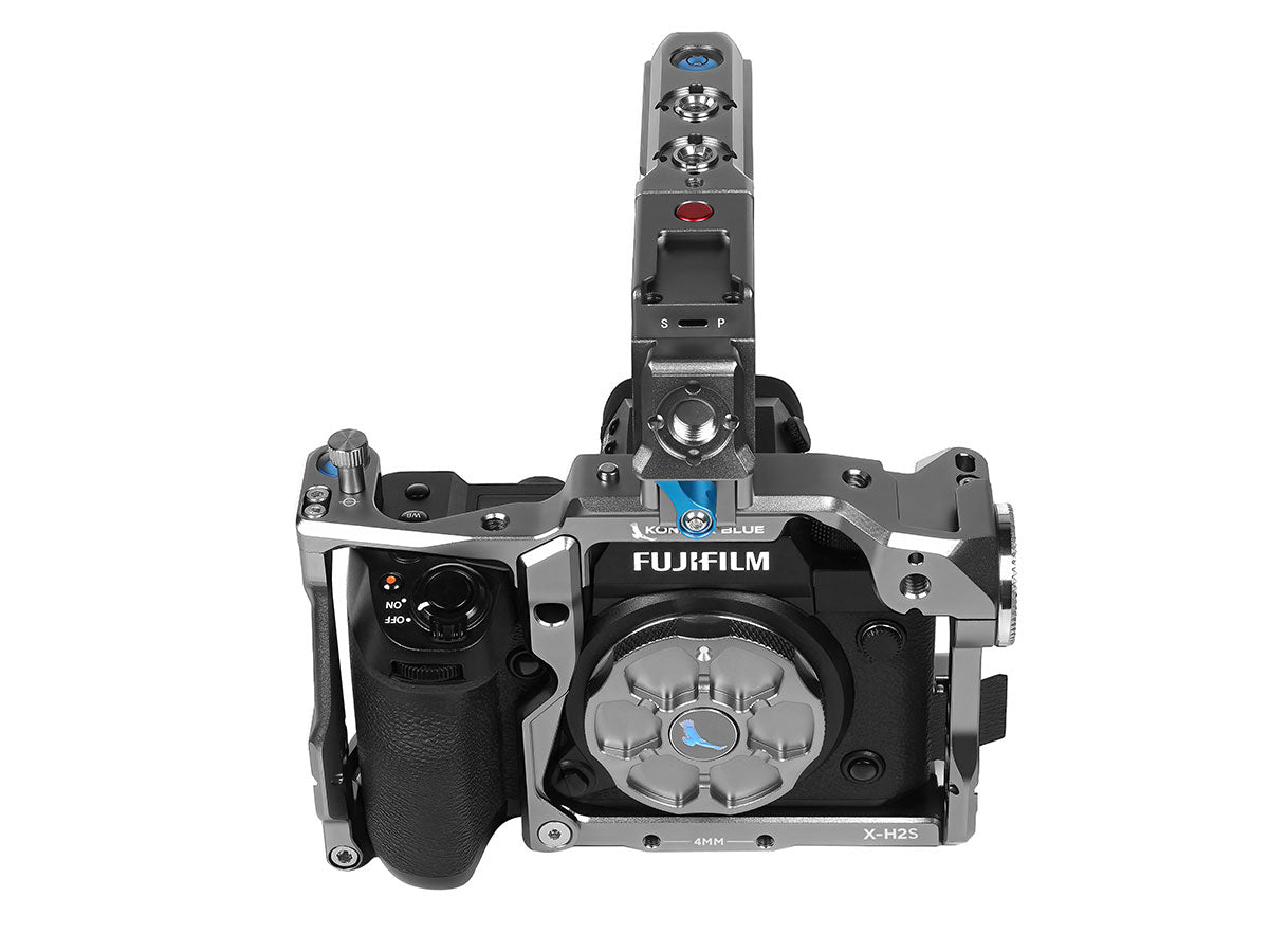 Kondor Blue Fujifilm X-H2S Cage with Top Handle - Space Grey