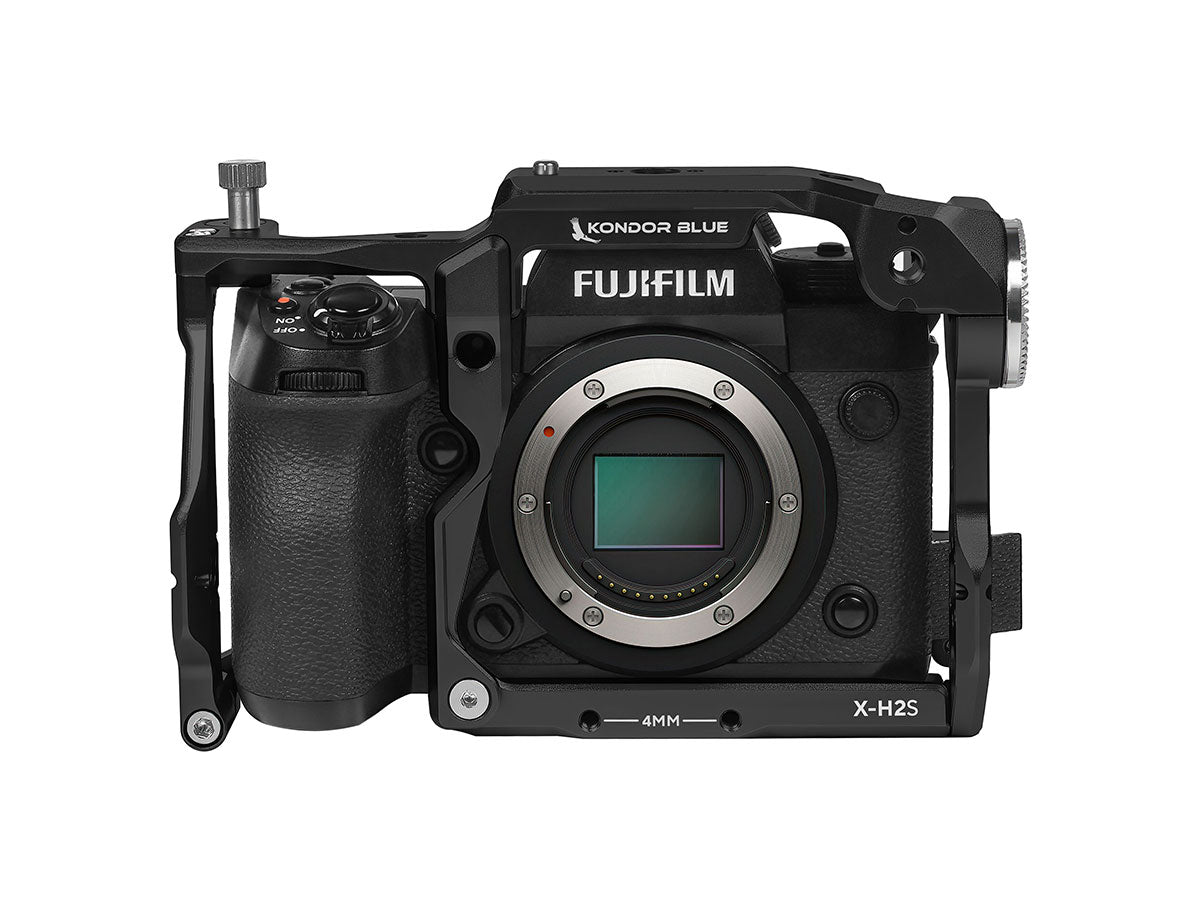 Kondor Blue Fujifilm X-H2S Cage - Raven Black
