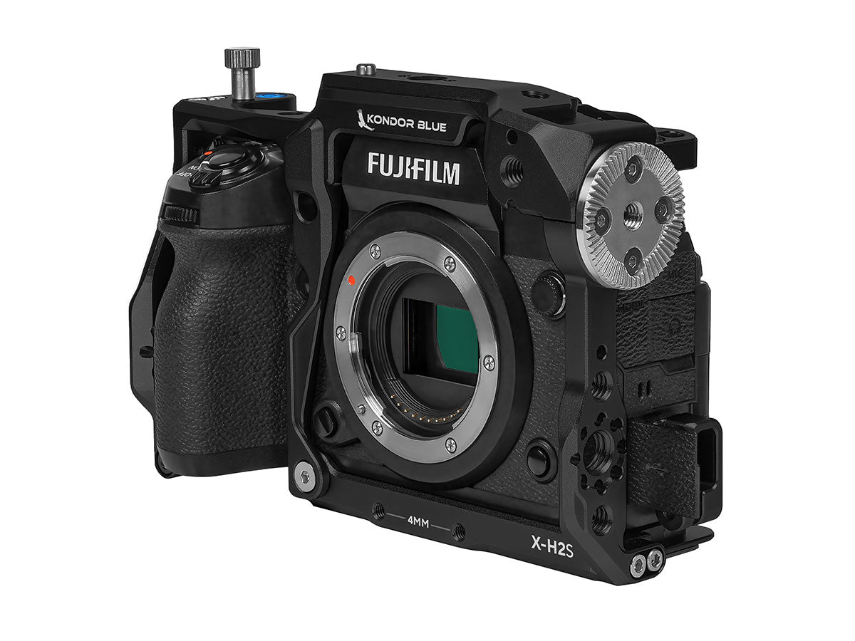 Kondor Blue Fujifilm X-H2S Cage - Raven Black