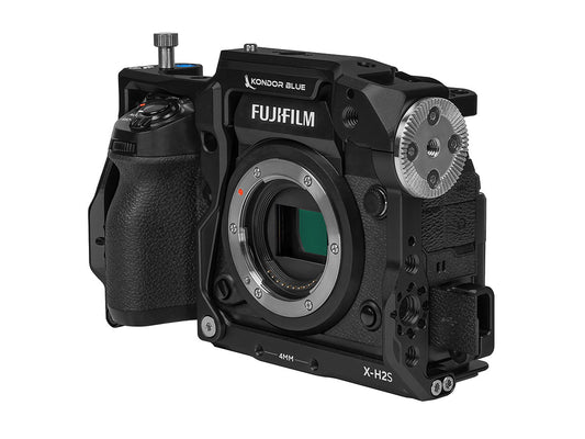 Kondor Blue Fujifilm X-H2S Cage - Raven Black