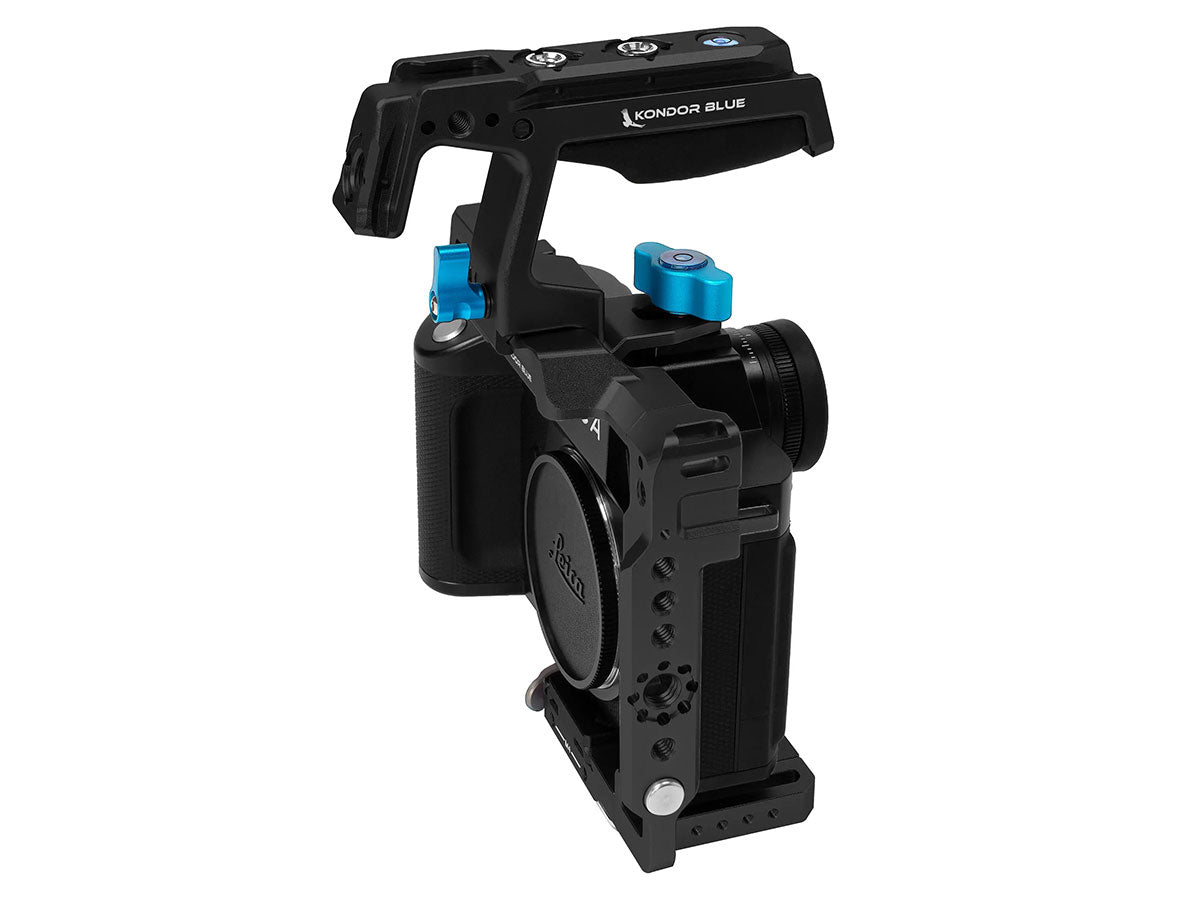 Kondor Blue Leica SL2 / SL2S Cage (with Top Handle) - Raven Black