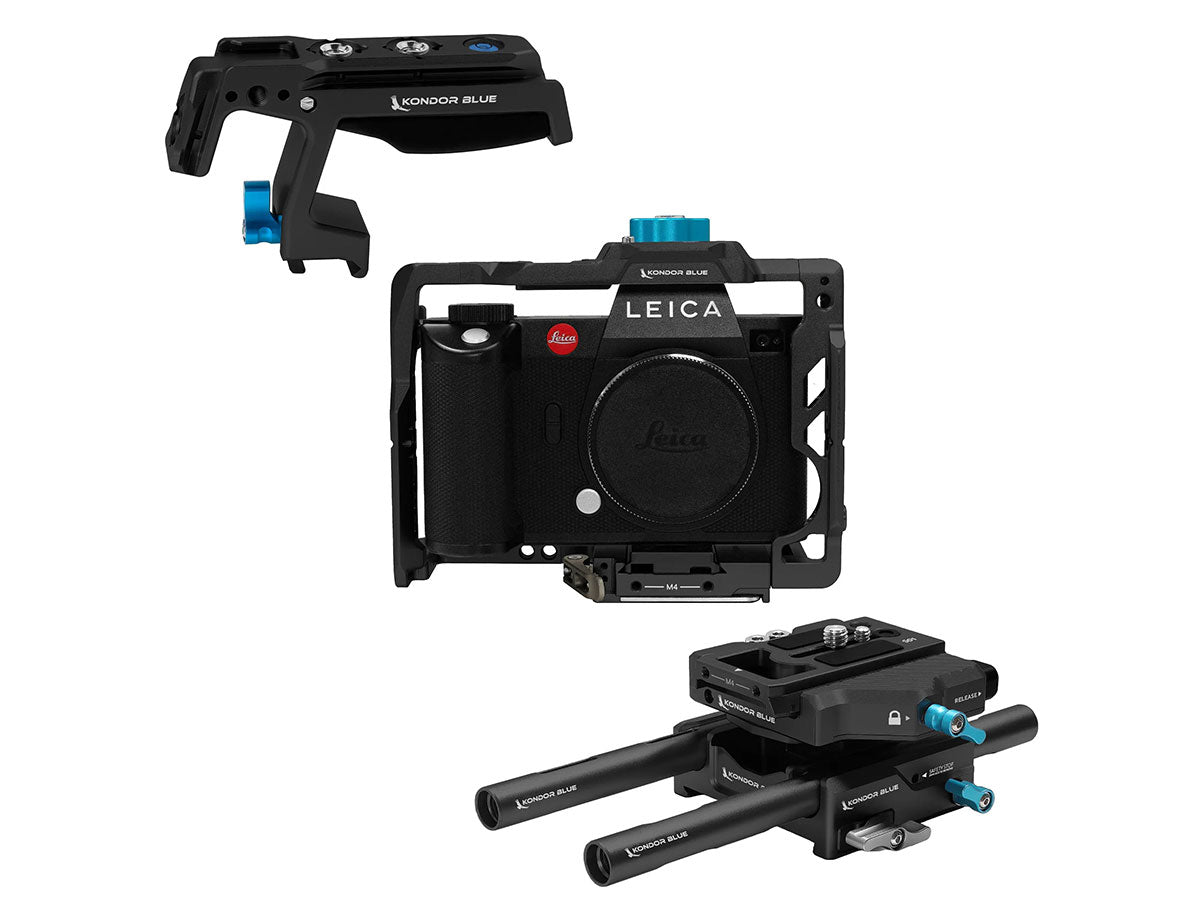 Kondor Blue Leica SL2S/SL2/SL Base Rig MKII (Raven Black)